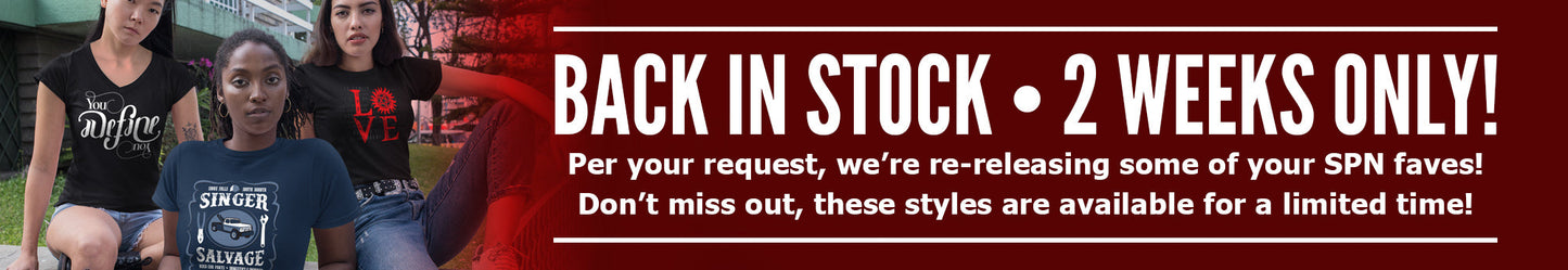 Vintage SPN Tee Collection