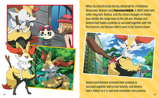 Comic book page with animated characters and text about a promise between Serena and Bra xen.
