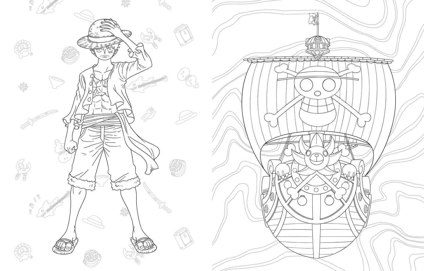 One Piece: Official Crew Coloring Collection | Pirates of the Grand Line