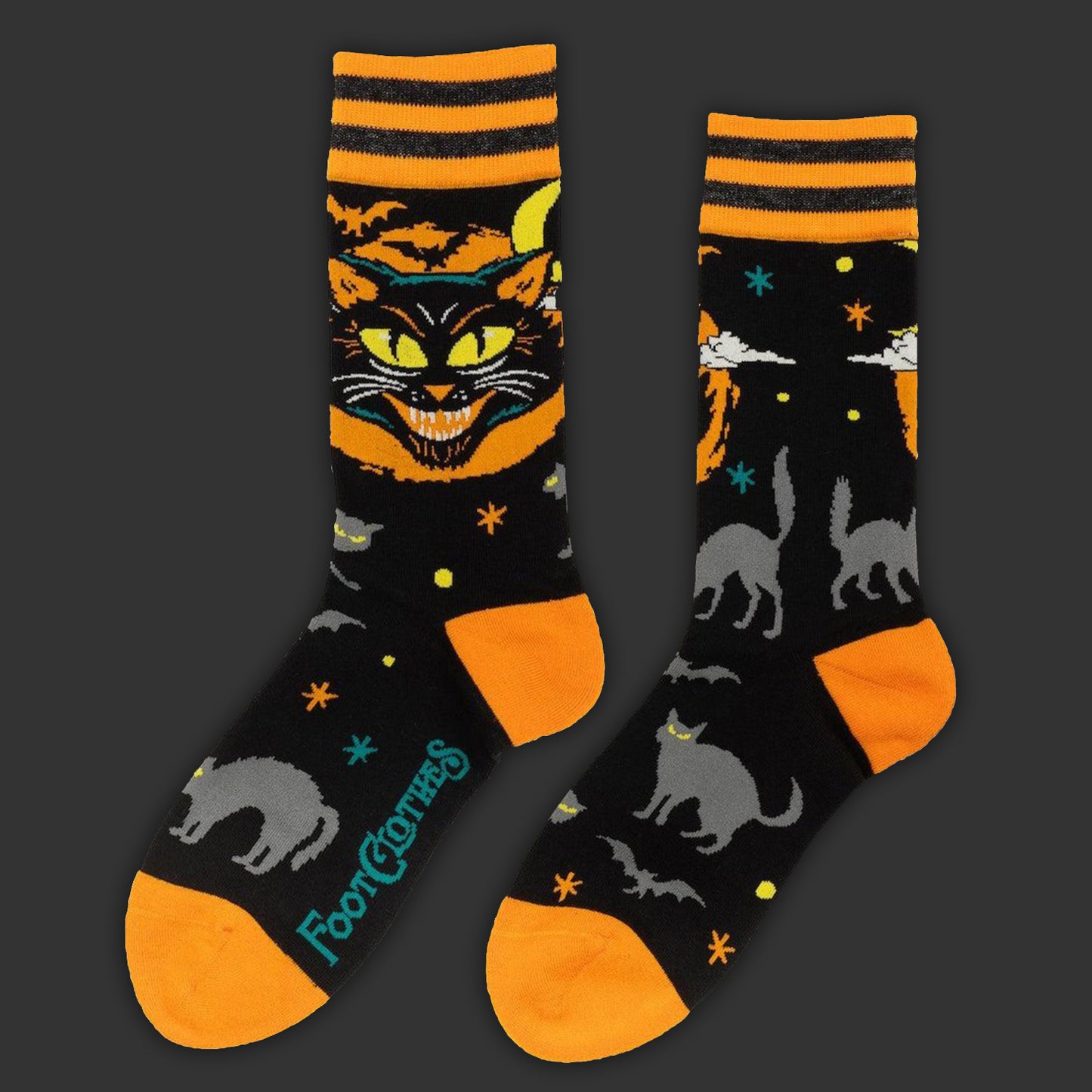 Vintage Black Cat | Crew Socks
