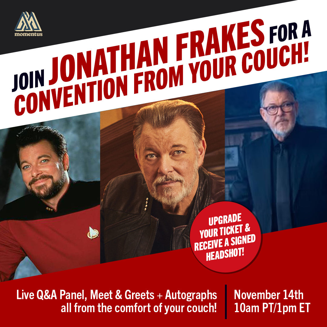 Convention from your Couch: Jonathan Frakes | Momentus Event