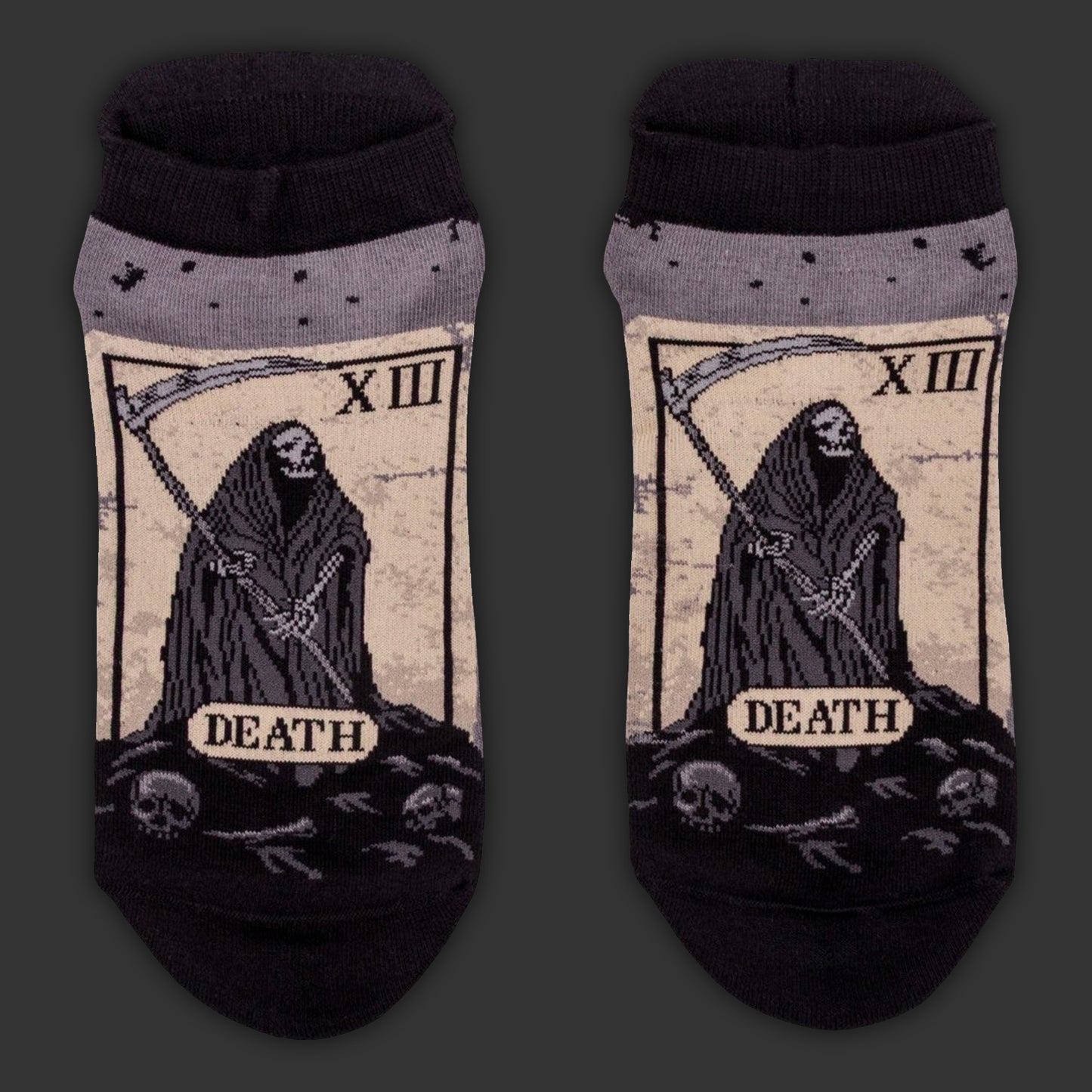 Death Tarot Card | Ankle Socks