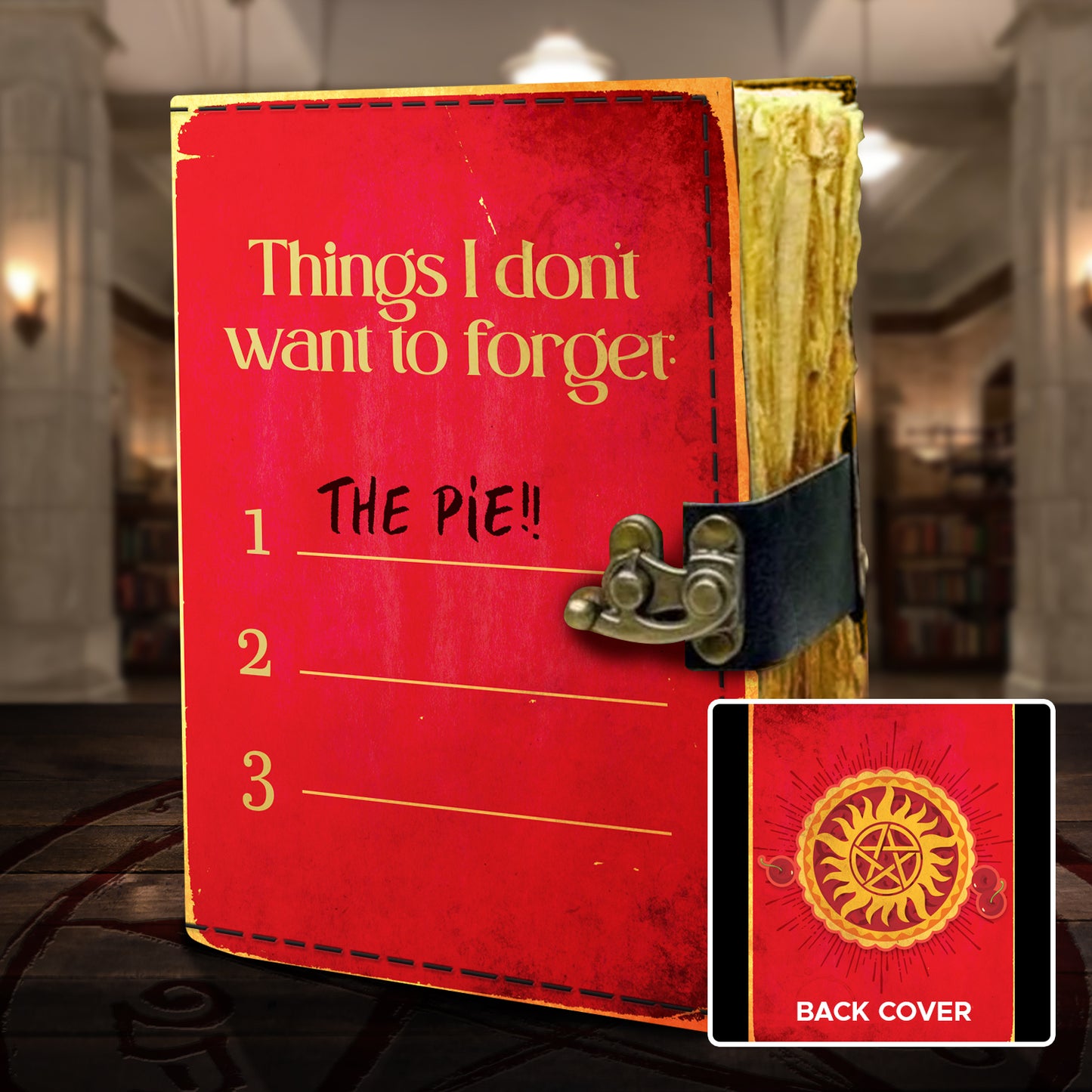 Handcrafted Leather SPN Journal Collection | Supernatural
