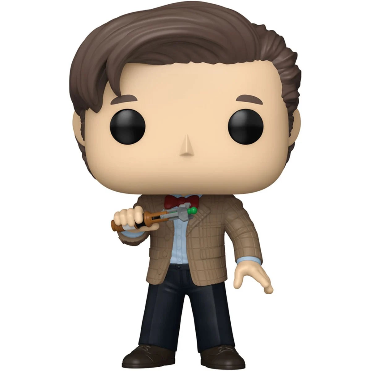 A Funko Pop! figure depicting the Eleventh Doctor from Dr. Who