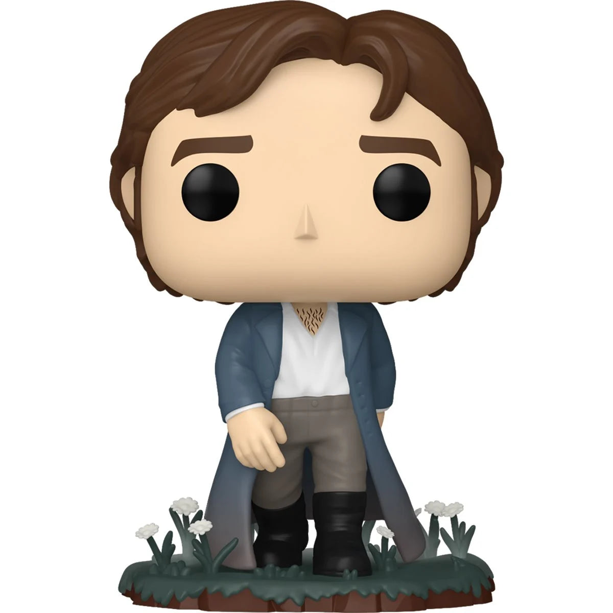 A bobblehead figure depicting Mr. Darcy from the 2005 film Pride & Prejudice.