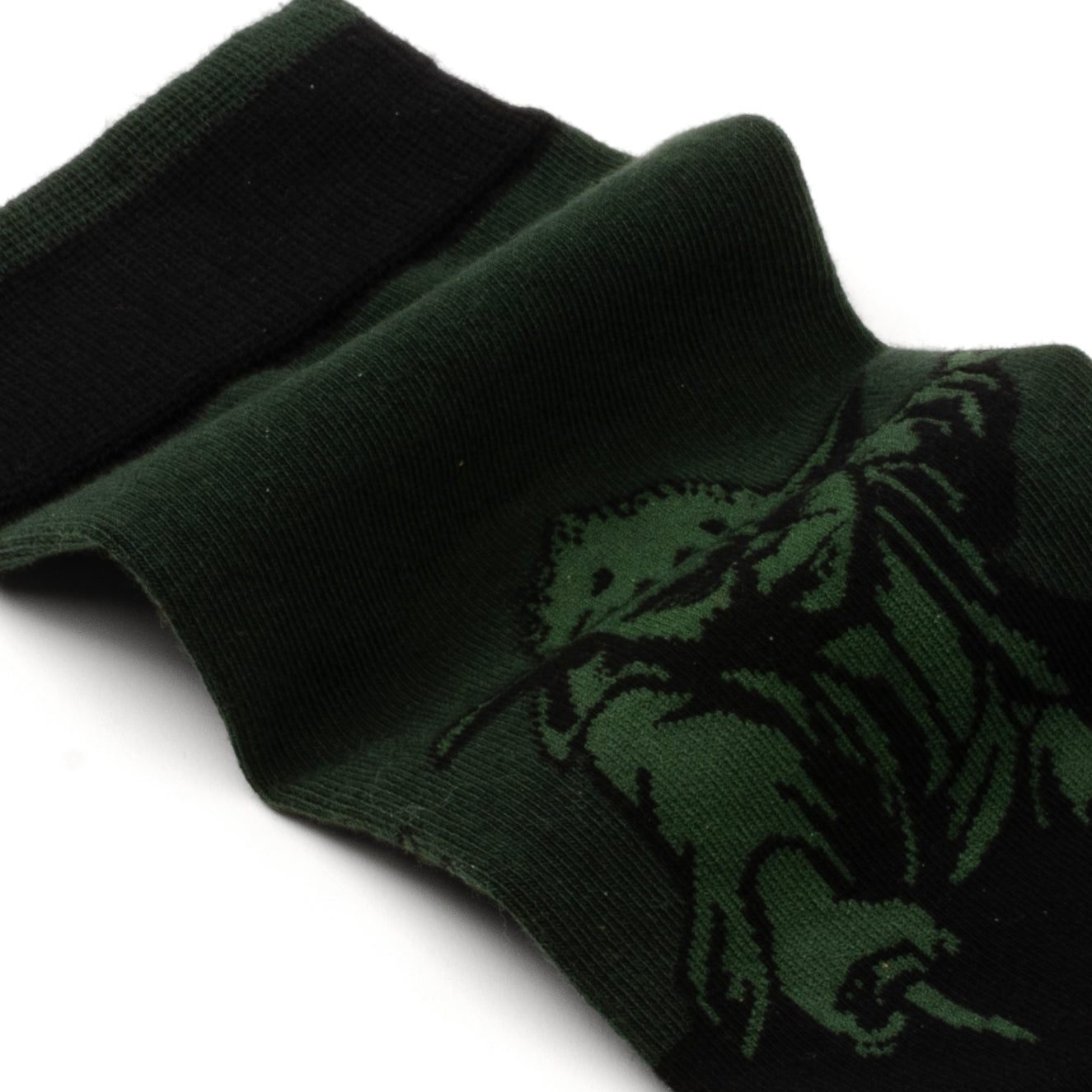 Black and green socks featuring Yoda