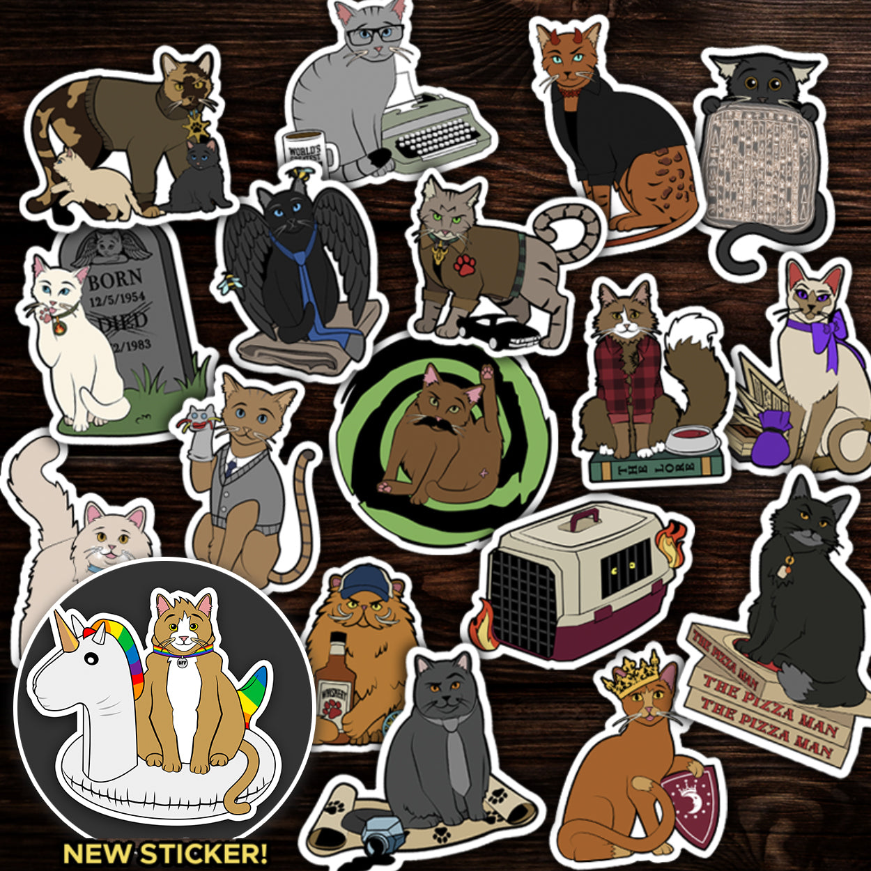 SuperCatural Sticker Collection | Supernatural