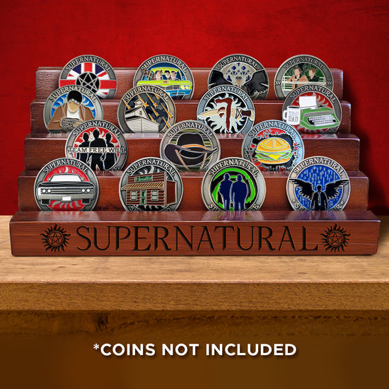 Supernatural Custom Challenge Coin Rack