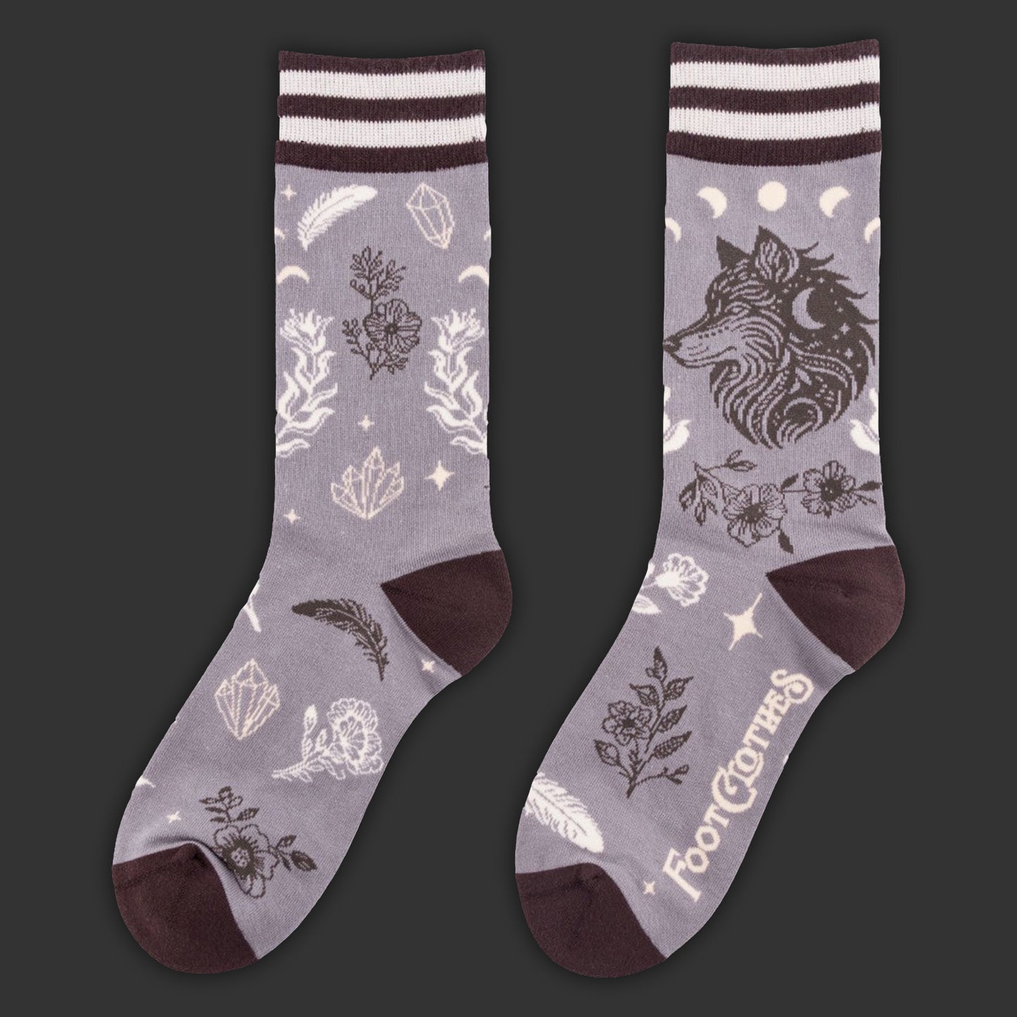 The Wolf | Crew Socks