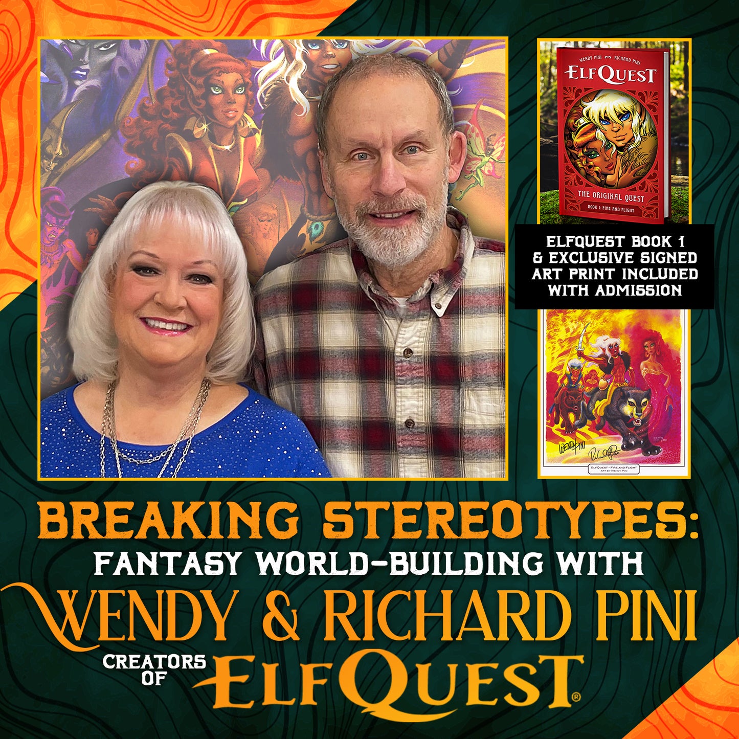 Momentus: Breaking Stereotypes - Fantasy World-Building with Wendy & Richard Pini