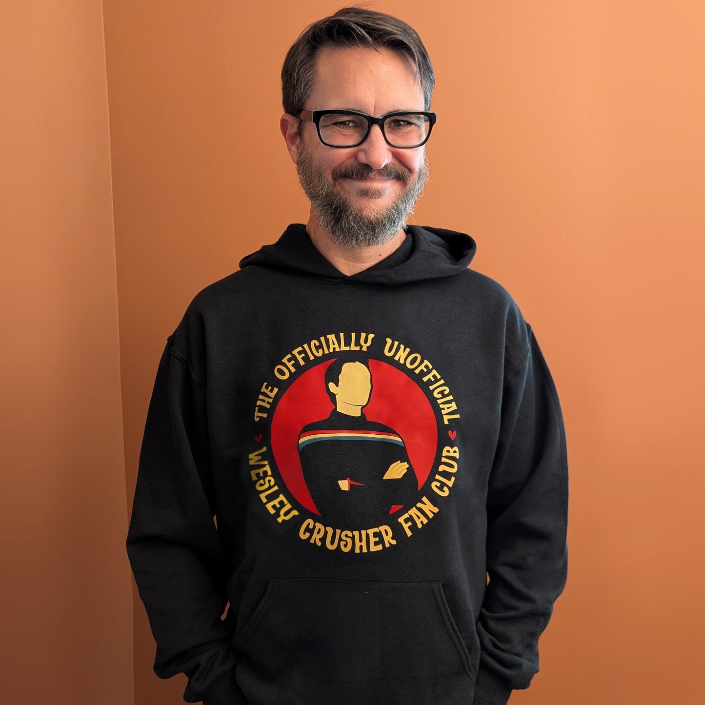 Wil Wheaton's "Wesley Crusher Fan Club" Unisex Pullover Hoodie