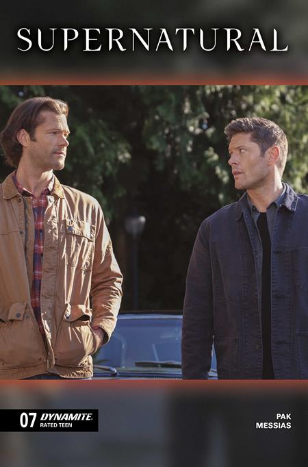 A Supernatural comic book featuring a picture of Sam and Dean