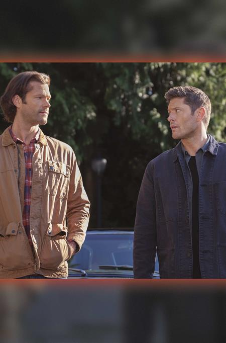 A Supernatural comic book featuring a picture of Sam and Dean